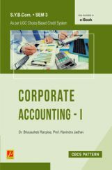 Corporate Accounting -I Corporate Accounting -I