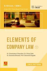 Elements of Company Law - I (Sem. III) (SPPU) Elements of Company Law - I (Sem. III) (SPPU)