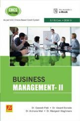Business Management - II (Sem VI) (SPPU) Business Management - II (Sem VI) (SPPU)