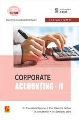 Corporate Accounting II (SPPU) Corporate Accounting II (SPPU)