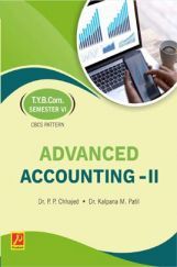 Advanced Accountancy - II (KBCNMU) (Sem VI) Advanced Accountancy - II (KBCNMU) (Sem VI)
