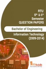 RTU QUESTION PAPERS 3RD YEAR INFORMATION TECHNOLOGY (2009-14) RTU QUESTION PAPERS 3RD YEAR INFORMATION TECHNOLOGY (2009-14)
