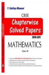 1853 CBSE Chapterwise Solved Paper 2019-2011 Mathematics For Class-10 1853 CBSE Chapterwise Solved Paper 2019-2011 Mathematics For Class-10