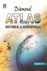 Diamond Geographical and Historical Atlas For Class  VIII