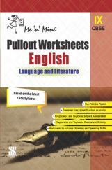 CBSE Pullout Worksheets English Language And Literature For Class - IX