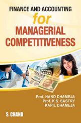 Finance And Accounting For Managerial Competitiveness