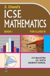SChand’s ICSE Mathematics Book I For Class-IX
