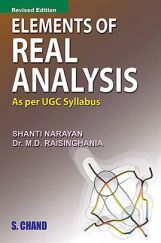 Elements Of Real Anyalsis
