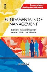 Fundamentals Of Management (CCS University) Fundamentals Of Management (CCS University)