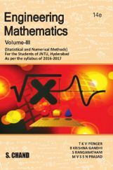 Engineering Mathematics Volume - III (Statistical & Numerical Methods) (For 1st Year - 2nd Semester Of JNTU, Hyderabad)