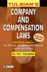 Company And Compensation Laws (Delhi University)