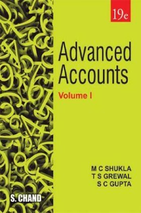 Advanced Accounts Volume - I