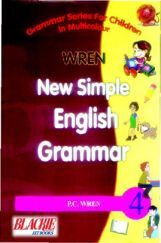 Wren New Simple English Grammar 4 Wren New Simple English Grammar 4