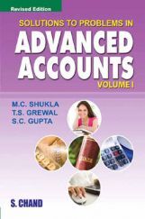 Solutions To Problems In Advanced Accounts Volume-I