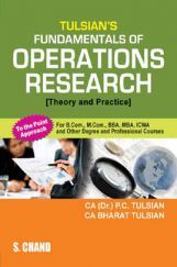 Tulsian’s Fundamentals Of Operations Research