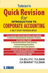 Tulsian’s Quick Revision For Introduction To Corporate Accounting Tulsian’s Quick Revision For Introduction To Corporate Accounting