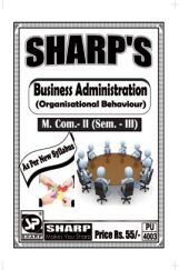 Business Administration (Organisational Behaviour) Business Administration (Organisational Behaviour)