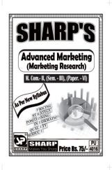 Advanced Marketing (Marketing Research) Advanced Marketing (Marketing Research)