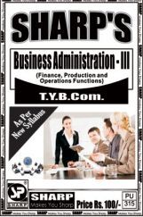 Business Administration - III Business Administration - III