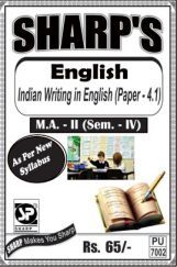 Indian Writing in English Indian Writing in English