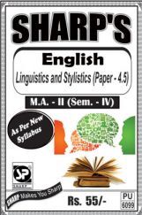 English Linguistics And Stylistics English Linguistics And Stylistics