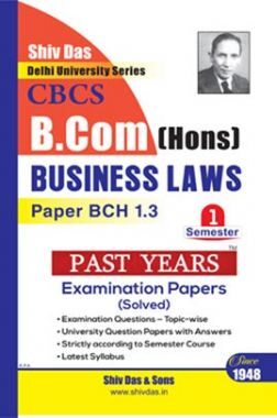 Download Business Laws For B.Com Hons Semester 1 For Delhi University ...