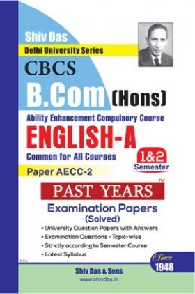 English-A For B.Com Hons Semester 2 For Delhi University