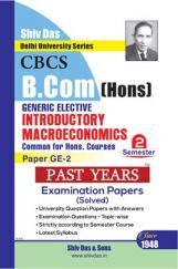 Introductory Macroeconomics For B.Com Hons Semester 2 For Delhi University Introductory Macroeconomics For B.Com Hons Semester 2 For Delhi University
