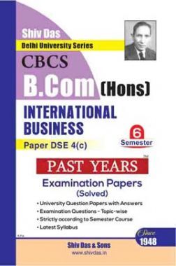 International Business For B.Com Hons Semester 6 For Delhi University 