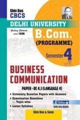 Business Communication For B.Com Prog Semester 4 For Delhi University  Business Communication For B.Com Prog Semester 4 For Delhi University