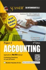 Shuchita Scanner CA Intermediate Group - I Paper - 1 Accounting (Applicable for May 2023) Shuchita Scanner CA Intermediate Group - I Paper - 1 Accounting (Applicable for May 2023)