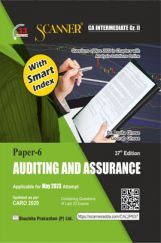 Shuchita Scanner CA Intermediate Group - II Paper - 6 Auditing and Assurance (Applicable for May 2023) Shuchita Scanner CA Intermediate Group - II Paper - 6 Auditing and Assurance (Applicable for May 2023)