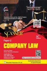 Shuchita Scanner CS Executive Programme Module - I (2017 Syllabus) Paper -2 Company Law Shuchita Scanner CS Executive Programme Module - I (2017 Syllabus) Paper -2 Company Law