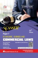 Shuchita Scanner CS Executive Programme Module - II (2017 Syllabus) Paper -7 Economic, Business and Commercial Laws Shuchita Scanner CS Executive Programme Module - II (2017 Syllabus) Paper -7 Economic, Business and Commercial Laws