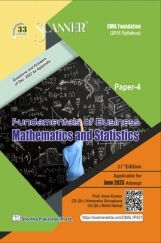 Shuchita Scanner CMA Foundation For Paper - 4 Fundamentals of Business Mathematics and Statistics  (2016 Syllabus) Shuchita Scanner CMA Foundation For Paper - 4 Fundamentals of Business Mathematics and Statistics  (2016 Syllabus)