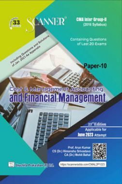 Download Shuchita CMA Scanner for Inter Group - II Paper-10 Cost ...