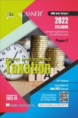 Shuchita Prakashan Scanner  CMA Inter Group-I (2022 Syllabus) Direct and Indirect Taxation Paper-7 Shuchita Prakashan Scanner  CMA Inter Group-I (2022 Syllabus) Direct and Indirect Taxation Paper-7