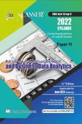 Shuchita Prakashan Scanner  CMA Inter Group-II (2022 Syllabus) Financial Management And Business Data Analytics Paper-11 Shuchita Prakashan Scanner  CMA Inter Group-II (2022 Syllabus) Financial Management And Business Data Analytics Paper-11