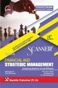 Shuchita Prakashan Scanner CS Executive Programme Module-II (2017 Syllabus) Paper-8 Financial And Strategic Management For June  2019 Exam