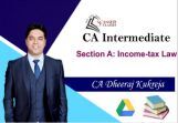 CA Intermediate Paper 4 Taxation (Direct Tax) (Google Drive + Printed Book)