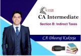CA Intermediate Paper 4 Taxation (Indirect Tax) (Pen Drive + Printed Book)