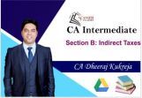 CA Intermediate Paper 4 Taxation (Indirect Tax) (Google Drive + Printed Book)