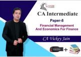 CA Intermediate Paper 8 Financial Management and Economics for Finance (Pen Drive + Printed Book)