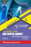 Shuchita Prakashan Scanner CS Executive Programme Module - II (2017 Syllabus) Paper - 6 Securities Laws And Capital Market For Dec 2019 Exam