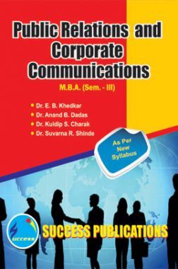 Download Public Relations And Corporate Communications Pdf Online By Dr E B Khedkar