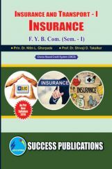 Insurance And Transport - I : Insurance Insurance And Transport - I : Insurance