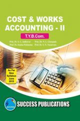 Cost And Work Accounting - II Cost And Work Accounting - II