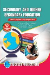 Secondary And Higher Secondary Education Secondary And Higher Secondary Education