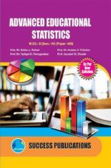 Advanced Educational Statistics Advanced Educational Statistics