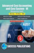 Advanced Cost Accounting & Cost System (Management Audit) (Paper-VI)